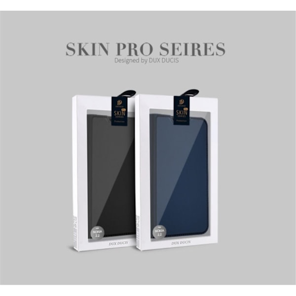 Dux Ducis Skin Pro - Nokia Nokia 2.2 - Musta Black