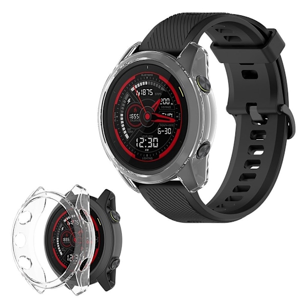 Garmin Forerunner 745 kestävä kirkas kotelo - Läpinäkyvä Transparent
