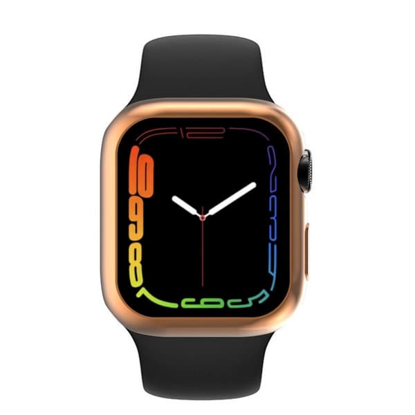 Enkelt TPU-cover til Apple Watch (45 mm) - Rødguld Pink