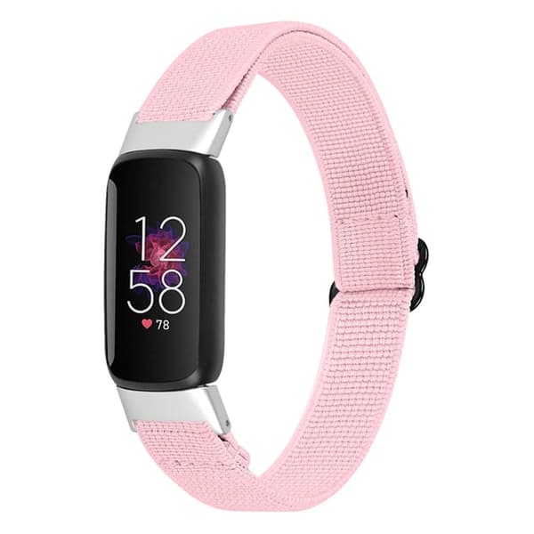 Fitbit Luxe nylonkellon hihna - Pinkki Pink