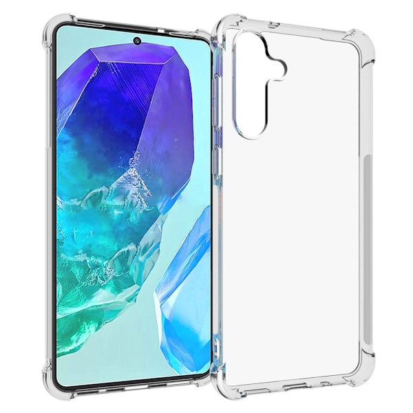 Lux-Case Airbag-deksel for Samsung Galaxy M55 Transparent