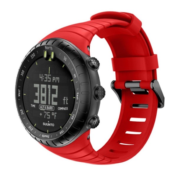 Suunto Core holdbar silikone Urrem - Rød Red