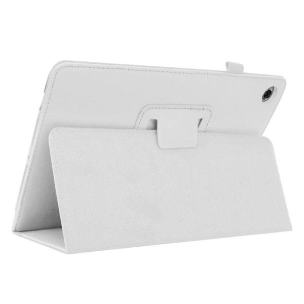 Lenovo Tab M10 HD Gen 2 litchi texture leather case - White White