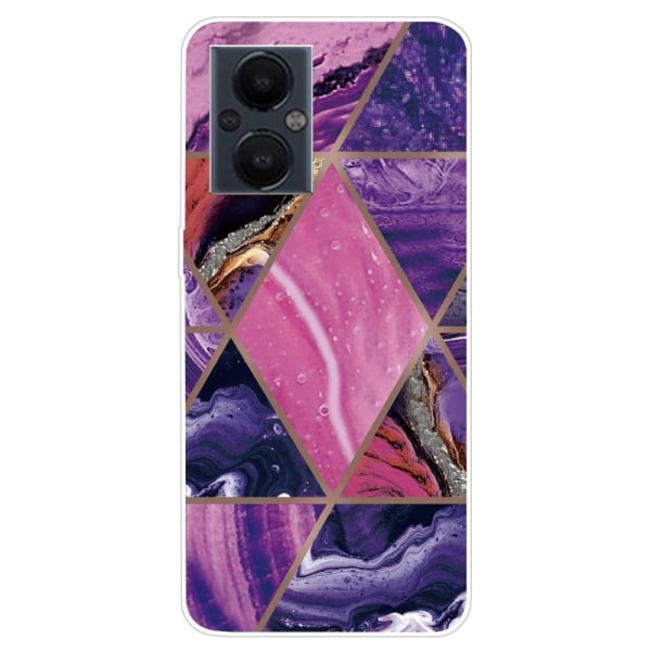 Marble OnePlus Nord N20 5G Suojakotelo - Violetti And Rose Marbl Multicolor