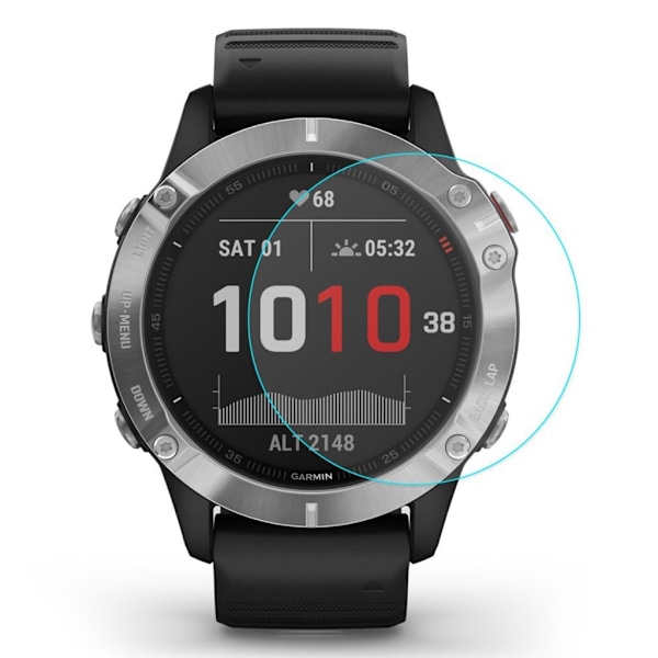 HAT Prins Garmin Fenix 6S / 6S Pro 9H hærdet glas skærmbeskyttelse Transparent