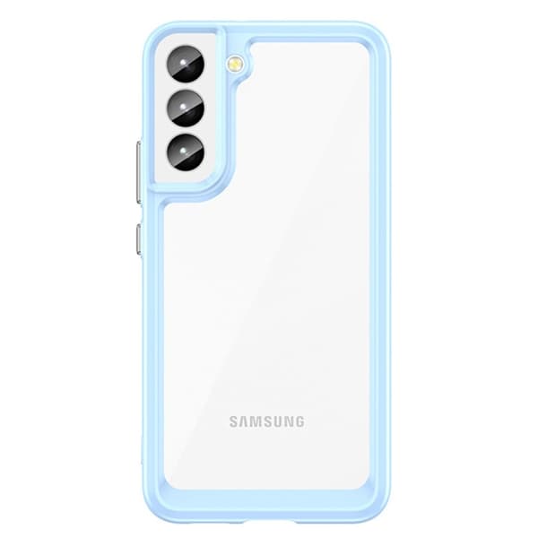 Samsung Galaxy S22 smart telefonskal i akryl - Baby Blå Blå