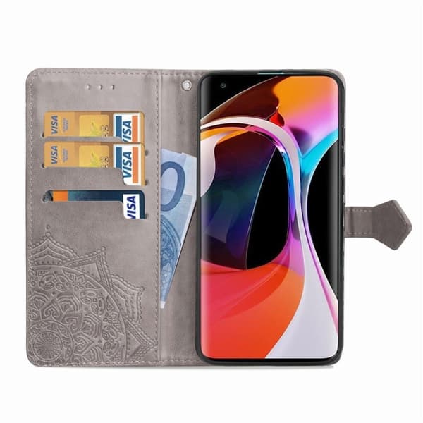 Mandala Xiaomi Mi 10 Pro kotelot - Harmaa Silver grey