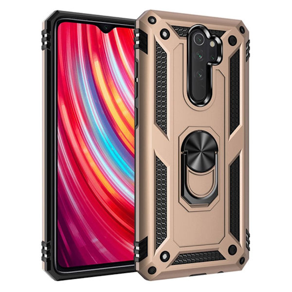Bofink Combat Xiaomi Redmi Note 8 Pro skal - Guld Guld