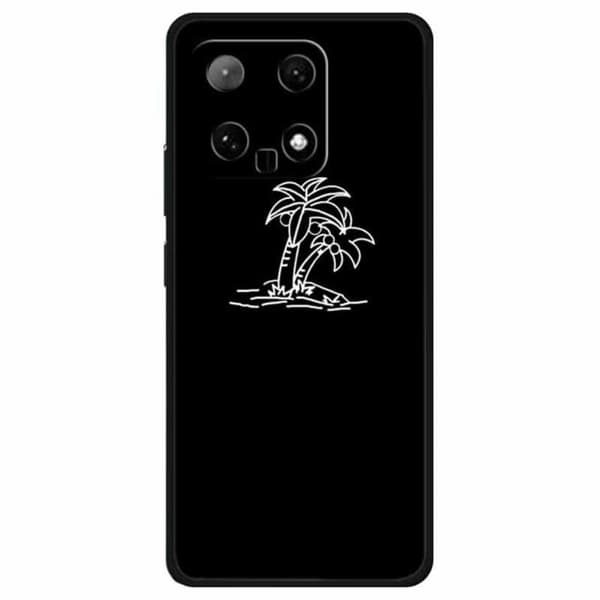 Imagine Xiaomi 14 cover - Kokosnøddetræ Black