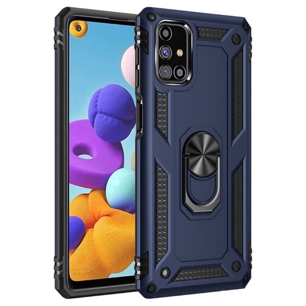 Bofink Combat Samsung Galaxy M31s kotelot - Sininen Blue