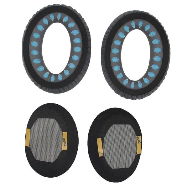 1 par BOSE QC15 / QC25 / QC35 JZF-236-øreputer Black