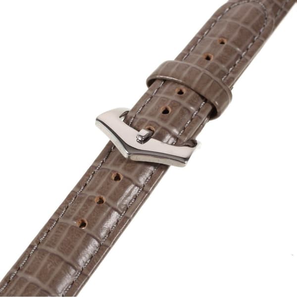 Apple Watch 44mm unik urrem i ægte læder - Brun Brown