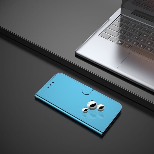 Mirror Motorola Moto G41 / G31 Flip Etui - Blå Blue