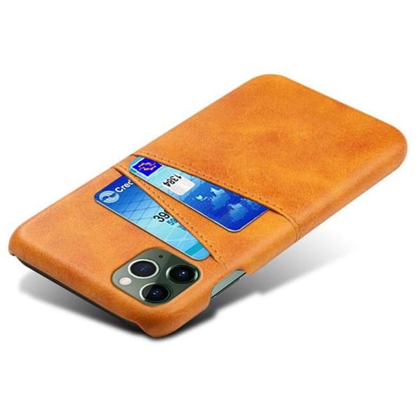 Dual Card iPhone 14 Plus kotelot - Oranssi Orange