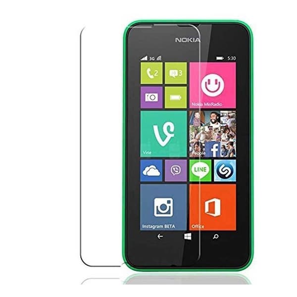 Nokia Lumia 530 Hærdet Glas Transparent
