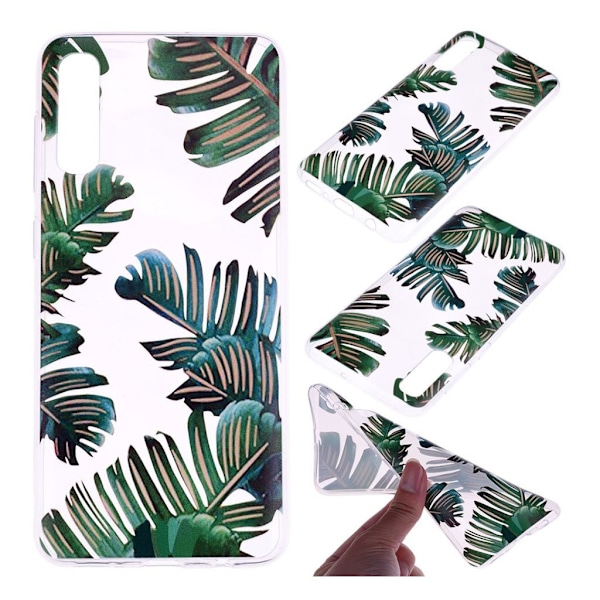 Deco Samsung Galaxy A70 skal - Blad multifärg