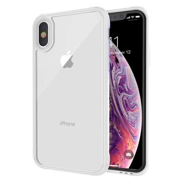 LEEU DESIGN iPhone XS antistød etui - Hvid White
