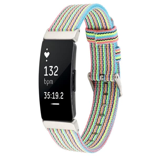 Fitbit Inspire / Inspire HR nylonkellonauha - Monivärinen Multicolor