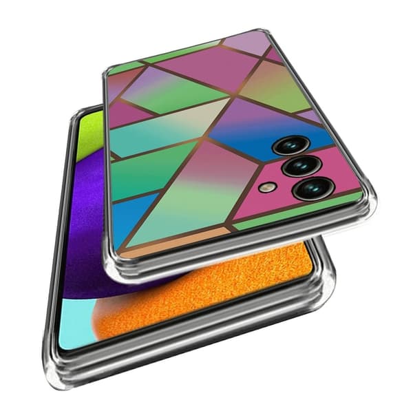 Marmormotiv Samsung Galaxy A25 skal - Stil F Svart