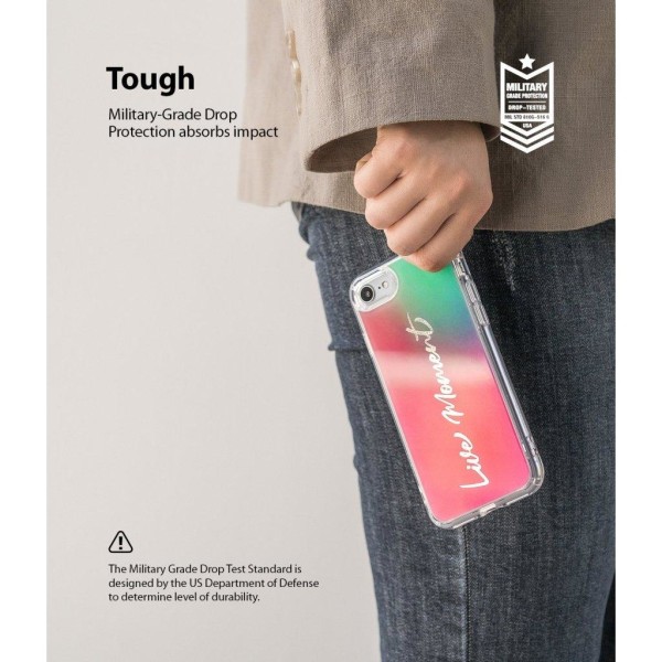 Ringke FUSION DESIGN - iPhone SE 2020 / 8 / 7 - Levende Øjeblik Multicolor
