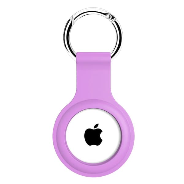 AirTags A002 silikonveske - Lilla Purple