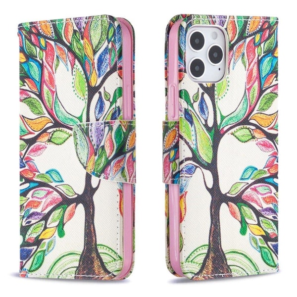 Wonderland iPhone 12 Pro / iPhone 12 flip etui - Livstræ Multicolor