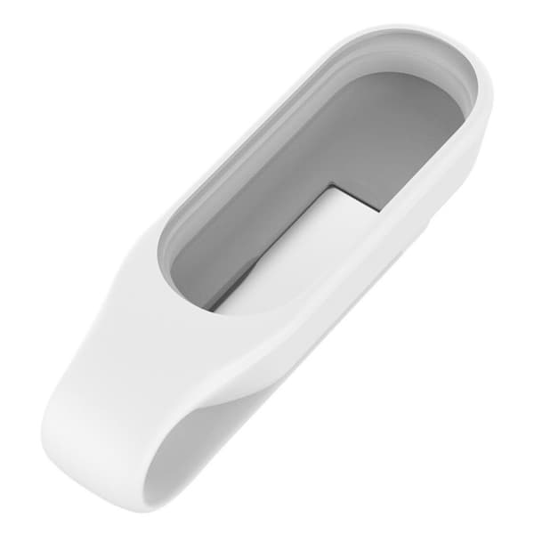 Xiaomi Mi Band 5 silikoni solki runko - Valkoinen White