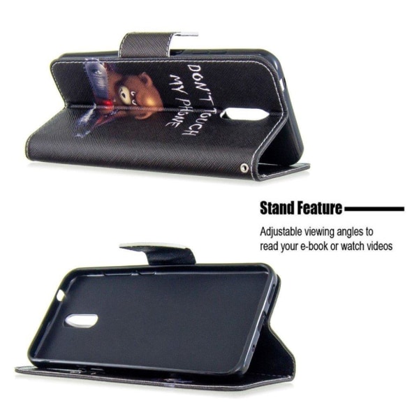 Wonderland Nokia 2.3 fodral -Svart Svart