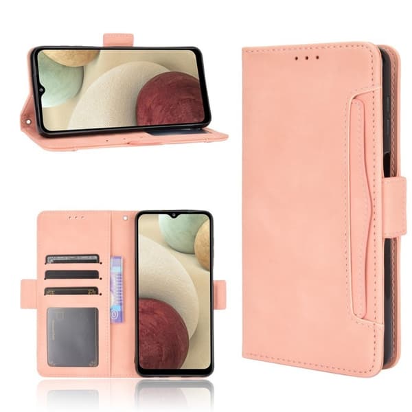 Modernt Samsung Galaxy M32 fodral med plånbok - Rosa Rosa