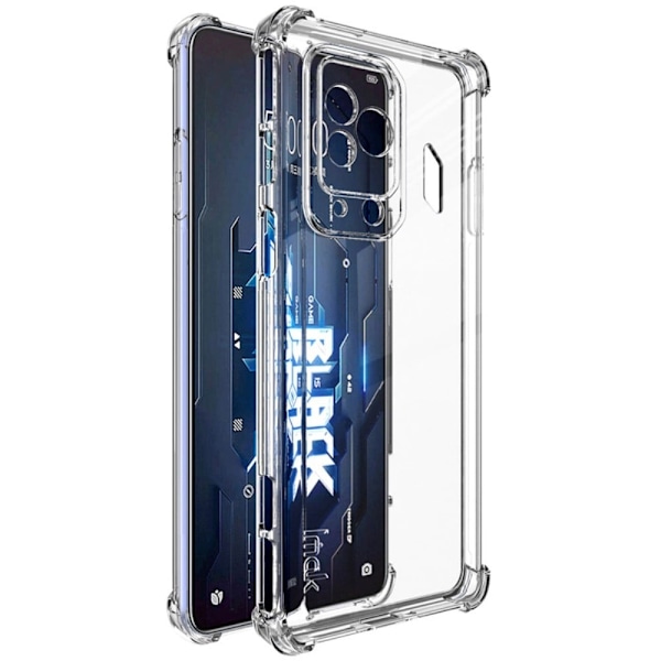 IMAK Airbag Cover til Xiaomi Black Shark 5 Pro - Transparent Transparent