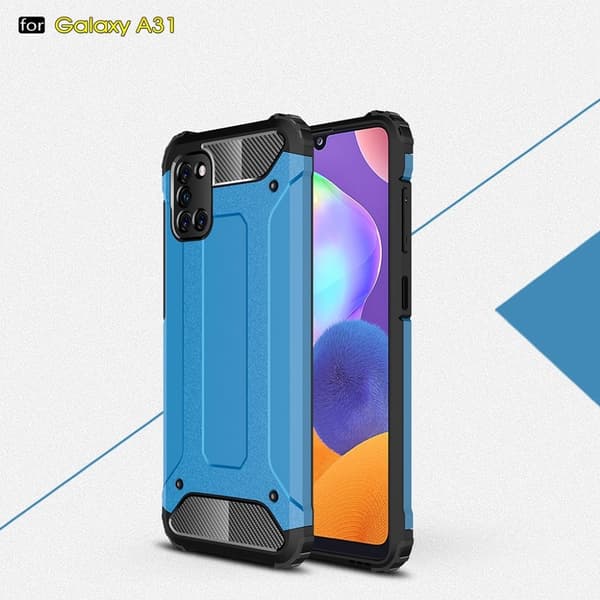 Armour Guard Samsung Galaxy A31 skal - Blå Blå