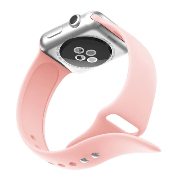 Apple Watch Series 4 44mm silikoneurrem - pink Pink