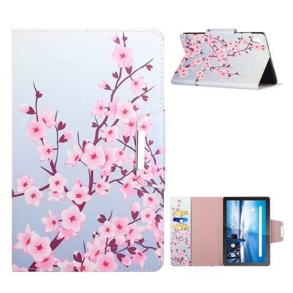 Lenovo Tab M10 HD Gen 2 pattern printing leather case - Pink Sak Pink