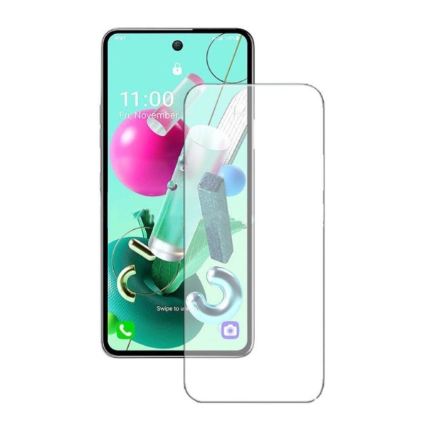 0.3mm härdat glas LG K92 5G skärmskydd Transparent