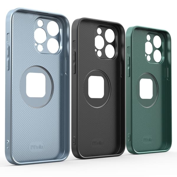 R-JUST iPhone 14 Pro Max magnetisk deksel med MagSafe-kompatibilitet - Blå Blue