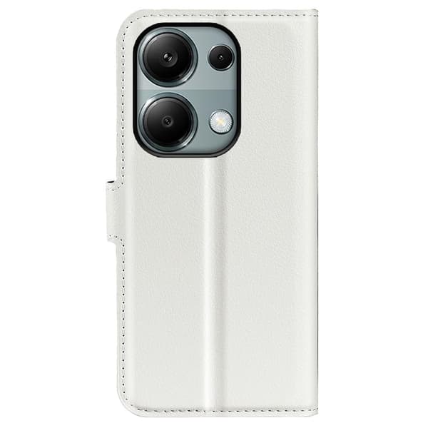 Classic Xiaomi Redmi Note 13 Pro 4G flip kuoret - Valkoinen White