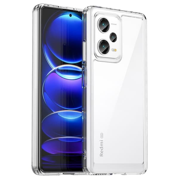 Xiaomi Redmi Note 12 Pro Plus smart akryldeksel - Gjennomsiktig Transparent