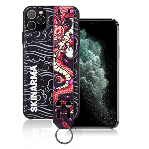 SKINARMA Ikimono - iPhone 11 Pro Max - Hiryuu (drage) Multicolor
