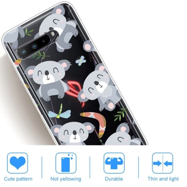 Deco Asus ROG Phone 3 Etui - Bjørn Silver grey