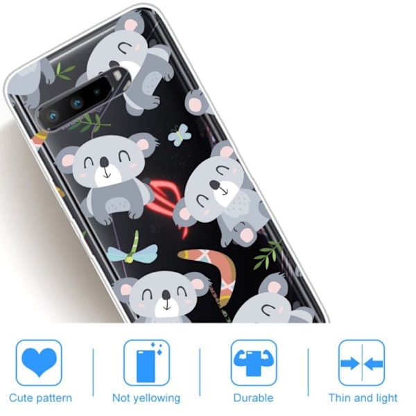 Deco Asus ROG Phone 3 kotelot - Karhu Silver grey