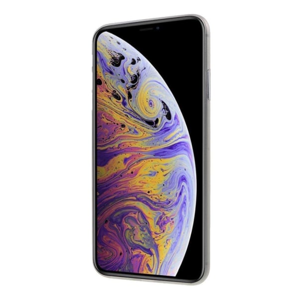 iPhone Xs Max Ultratunna Matt Fodral - Matt Grå Silvergrå