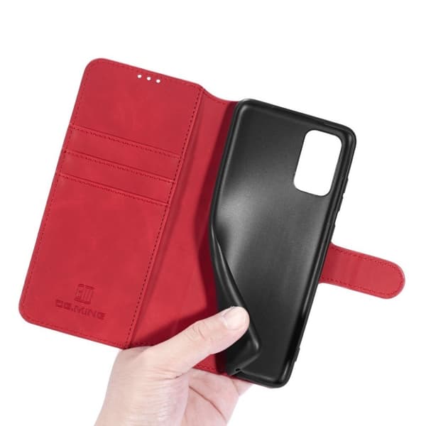 DG.MING Samsung Galaxy S20 Ultra Retro kotelot - Punainen Red