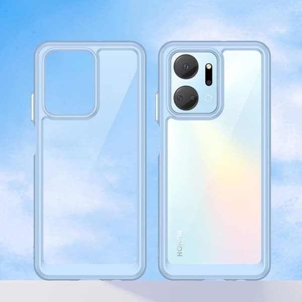 Honor X7a smart akryldeksel - Blå Blue