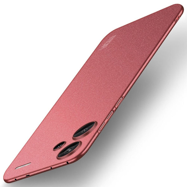 MOFI Xiaomi Redmi Note 13 Pro Plus slim shield cover - Röd Röd