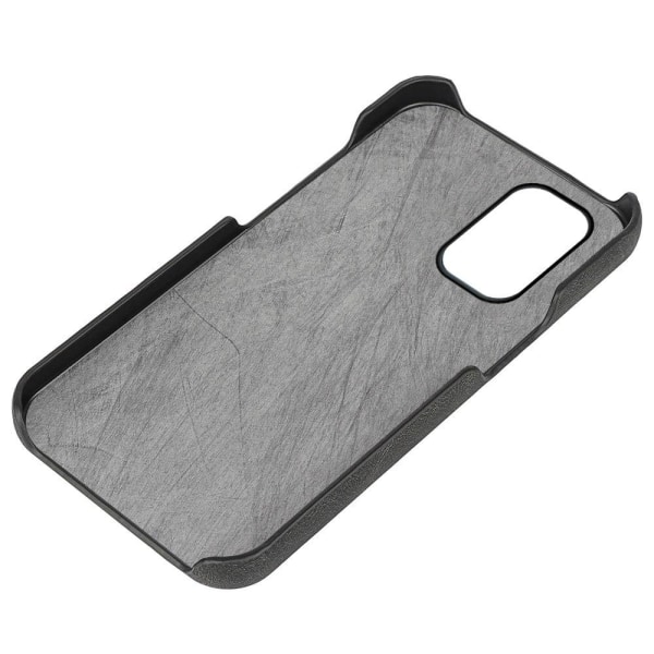 Shockproof leather cover with oval kickstand for OnePlus Nord N2 Blå