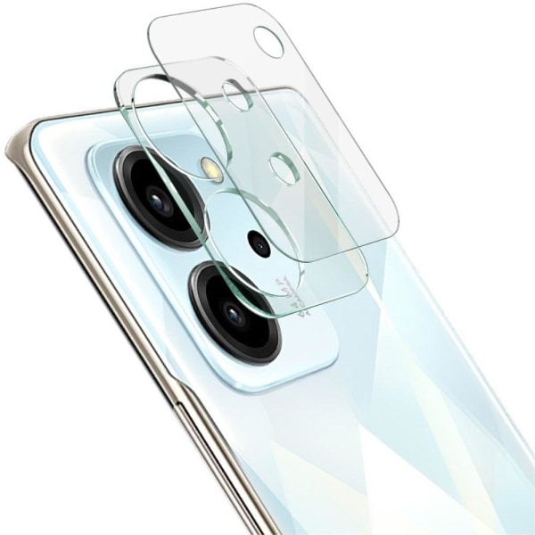IMAK kameraskydd i glas med linsskydd i akryl för Honor 80 SE Transparent