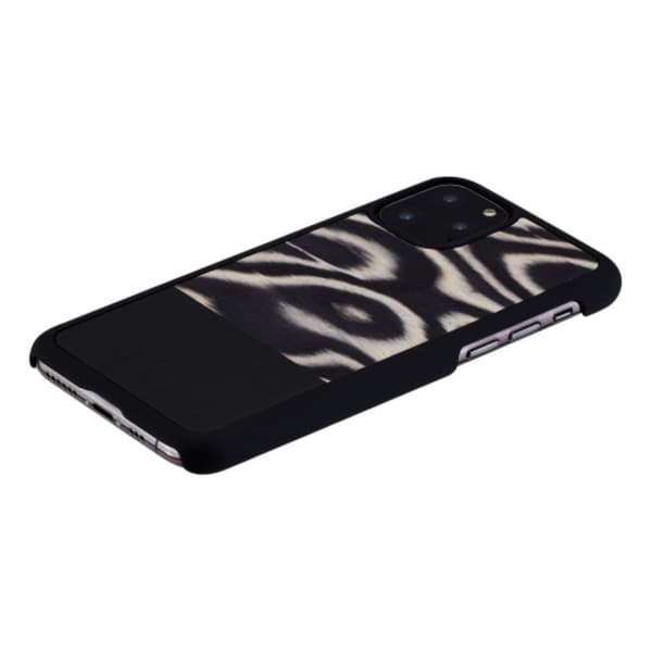 Man & Wood premium etui for iPhone 11 - Leopard Black