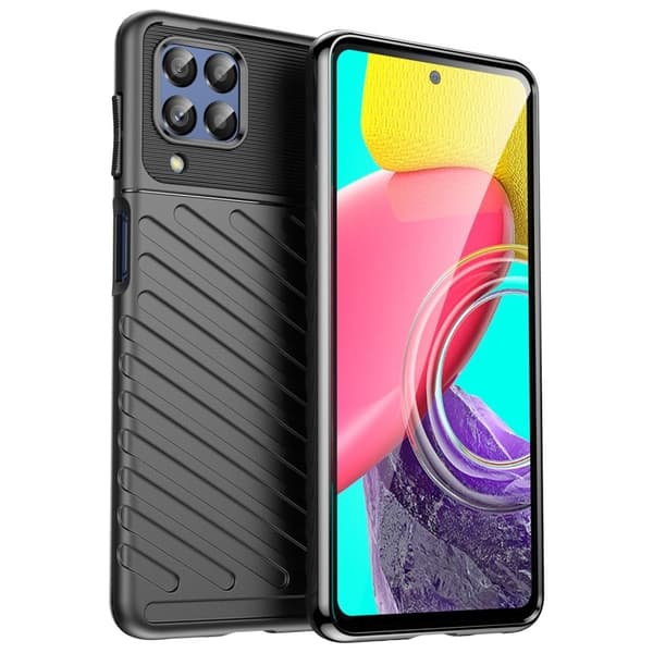 Thunder Samsung Galaxy M53 5G kotelot - Musta Black