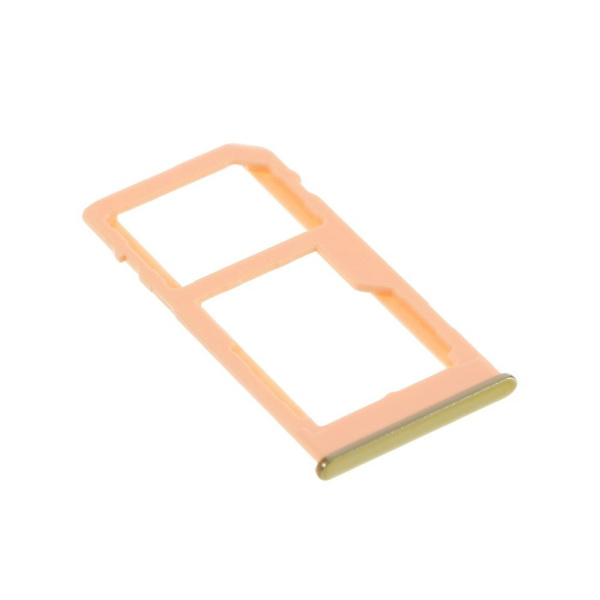 Samsung Galaxy A60 OEM micro SD-korthållare - Guld Guld