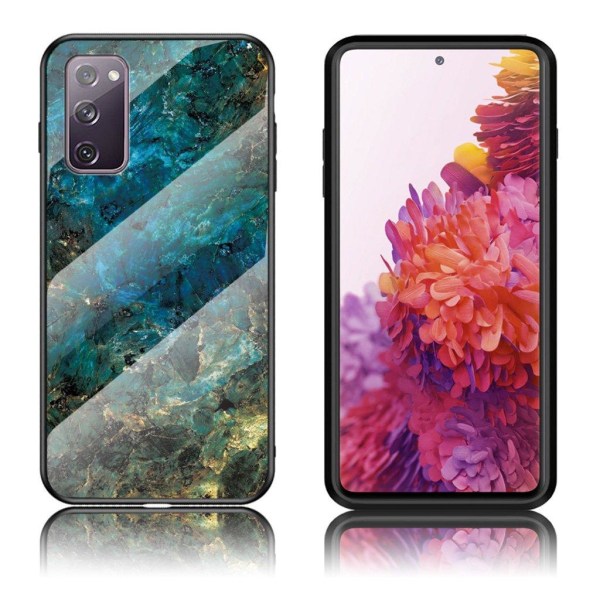 Fantasy Marmor Samsung Galaxy S20 FE 5G / Samsung Galaxy S20 FE Grön